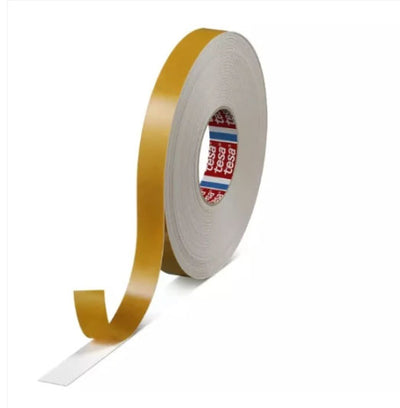 BANDA DUBLU ADEZIVA BURETATA 25 M x 19 MM