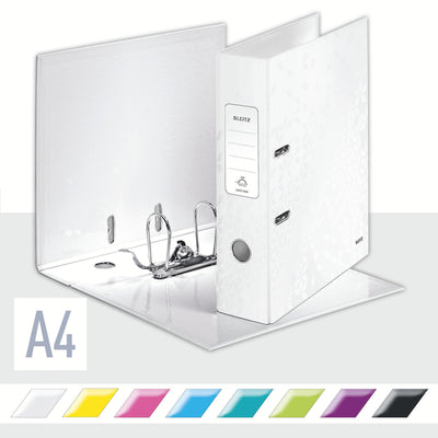 BIBLIORAFT PLASTIFIAT 8CM 180GRADE ALB WOW LEITZ