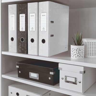 BIBLIORAFT PLASTIFIAT 8CM 180GRADE ALB WOW LEITZ