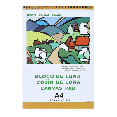 Bloc desen A4 canvas, 10 file, 280 gr EVOffice
