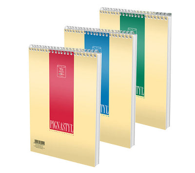 BLOC NOTES SPIRA A5 60 FILE VELIN STYLE PIGNA