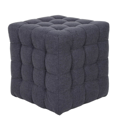Taburet Bump - stofa gri - G14