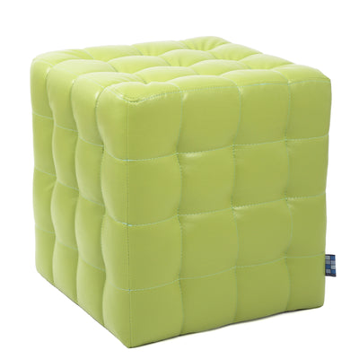 Taburet Bump - imitatie piele verde - 21899