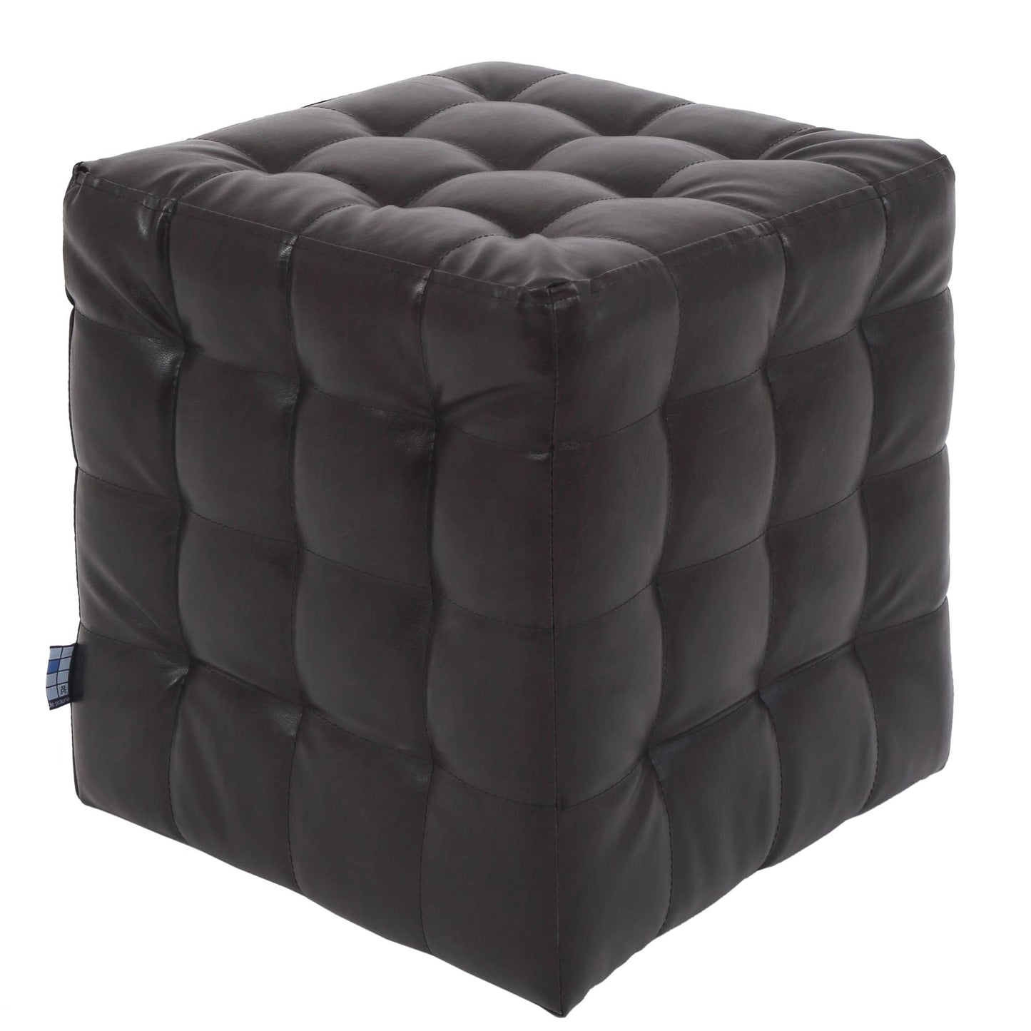 Taburet Bump - imitatie piele wenge - 21835