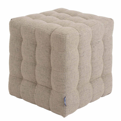 Taburet Bump - stofa crem - G02