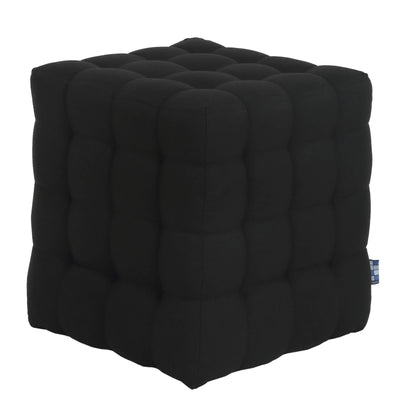 Taburet Bump - stofa negru - S14