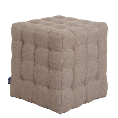 Taburet Bump - stofa bej - S17