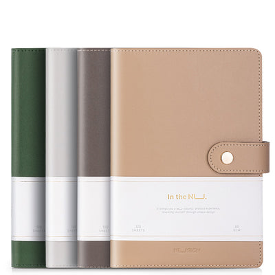 CAIET BIROU A5 96 FILE DICTANDO COPERTA IMITATIE PIELE CLAPETA DIV CUL DELI