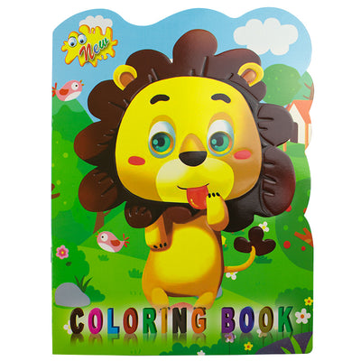 Caiet de colorat A4, 16 file, modele diferite EVOffice