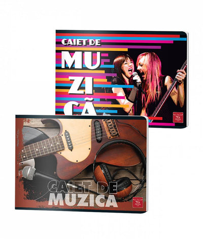 CAIET MUZICA 24 FILE COLOR PIGNA