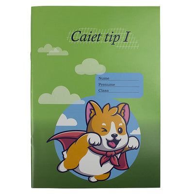Caiet tip I, A5, 24 file EVOffice