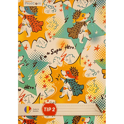 Caiet tip II, A5, 24 file EVOffice