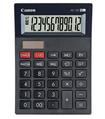 CALCULATOR BIROU 12DIG AS120 CANON