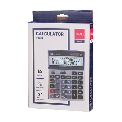 CALCULATOR BIROU 14DIG METAL 39229 DELI