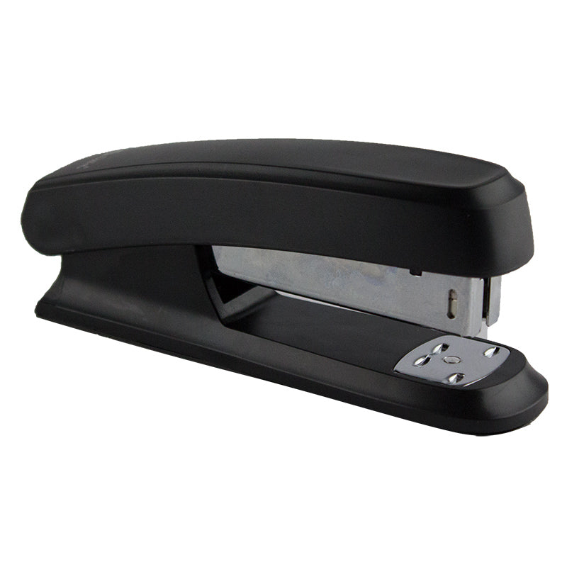 Capsator plastic 24/6-24/8, baza non-alunecare, 40 coli negru Willgo