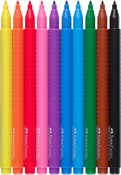 CARIOCA 10 CULORI GRIP FABER-CASTELL
