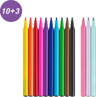 CARIOCA 10+3 CULORI UNICORNI FABER-CASTELL