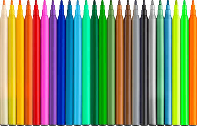 CARIOCA 18+6 CULORI DINOZAURI FABER-CASTELL