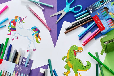 CARIOCA 18+6 CULORI DINOZAURI FABER-CASTELL
