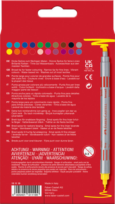 CARIOCA 20 CULORI 2 CAPETE FABER-CASTELL