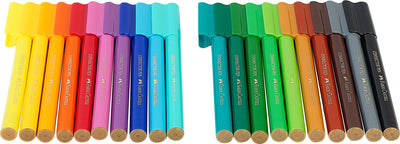 CARIOCA 20 CULORI DINOZAURI CONNECTOR FABER-CASTELL