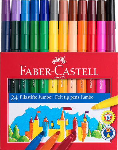 CARIOCA 24 CULORI JUMBO FABER-CASTELL