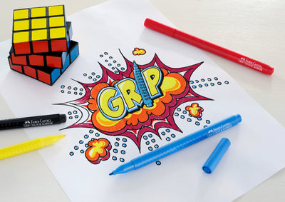 CARIOCA 30 CULORI GRIP FABER-CASTELL