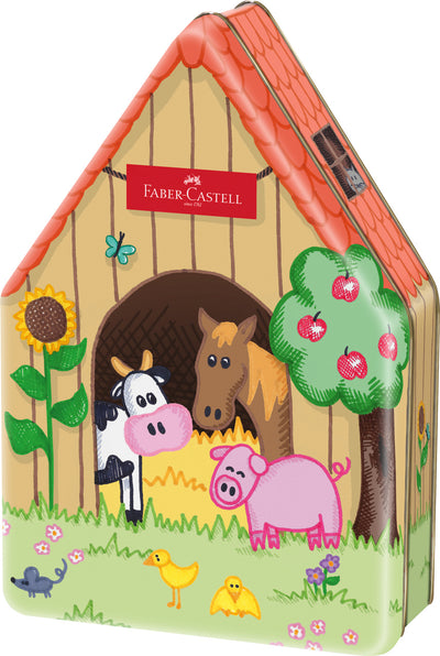 CARIOCA 18 CULORI FERMA ANIMALELOR CONNECTOR FABER-CASTELL