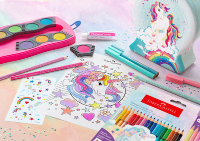 CARIOCA 33 CULORI UNICORNI 2023 CONNECTOR FABER-CASTELL