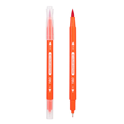 CARIOCI CU VARF PENSULA 12 CULORI CUTIE PLASTIC DELI