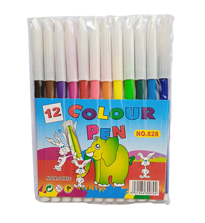 Carioci pe baza de apa 12 culori EVOffice