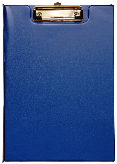 Clipboard carton plastifiat dublu albastru A4(313*224mm)cu agatatoare, suport pix Willgo