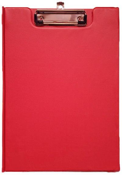 Clipboard carton plastifiat dublu rosu A4(313*224mm)cu agatatoare, suport pix Willgo