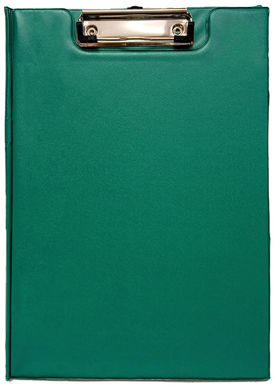 Clipboard carton plastifiat dublu verde A4(313*224mm)cu agatatoare, suport pix Willgo