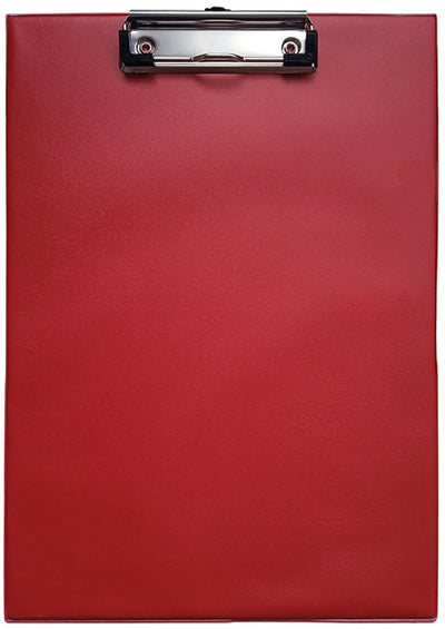 Clipboard carton plastifiat simplu rosu A4(322*230mm)cu agatatoare, suport pix Willgo