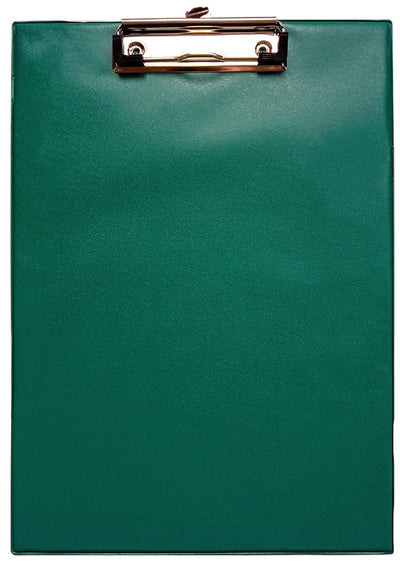 Clipboard carton plastifiat simplu verde A4(322*230mm)cu agatatoare, suport pix Willgo