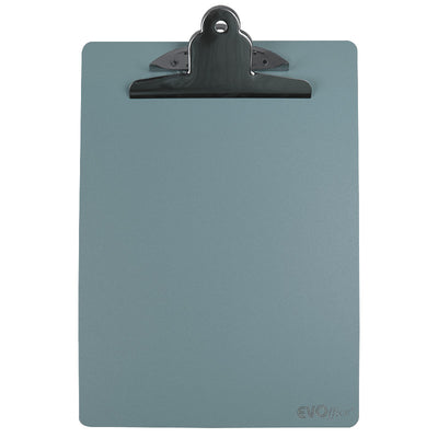 Clipboard plastic simplu albastru A4(320*230mm) cu clema de prindere Jumbo si agatatoare