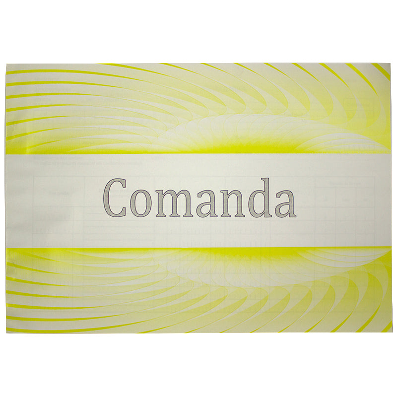 Comanda A4 fata-verso