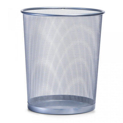Cos birou metalic gri 28 cm EVOffice
