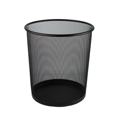 Cos birou metalic negru 28 cm EVOffice