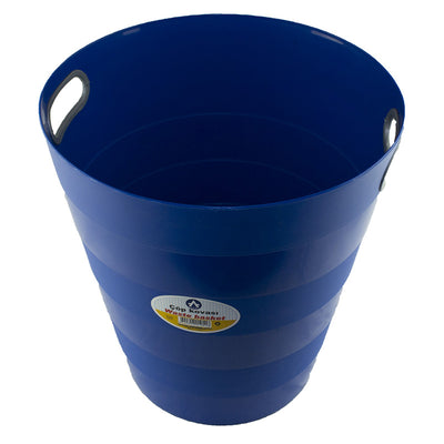 Cos birou plastic albastru cu maner 12,5l Ark