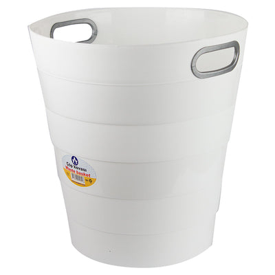 Cos birou plastic alb cu maner 12,5l Ark