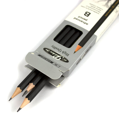 Creion grafit B, fara radiera, ascutit EVOffice