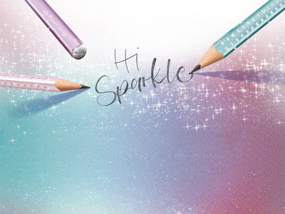 CREION GRAFIT B SPARKLE BLEU OCEAN METALIZAT 2023 FABER-CASTELL
