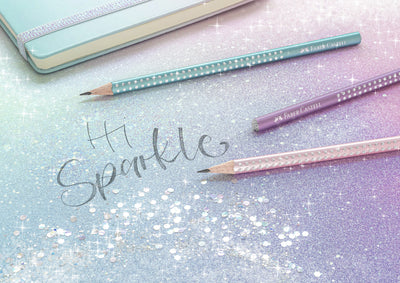 CREION GRAFIT B SPARKLE BLEU OCEAN METALIZAT 2023 FABER-CASTELL