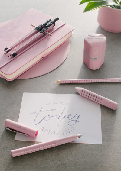 CREION GRAFIT B CU GUMA GRIP 2001 ROSE 2022 FABER-CASTELL