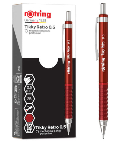 CREION MECANIC 0.5MM TIKKY 3 ROSU RETRO ROTRING
