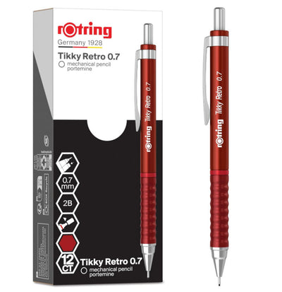 CREION MECANIC 0.7MM TIKKY 3 ROSU RETRO ROTRING