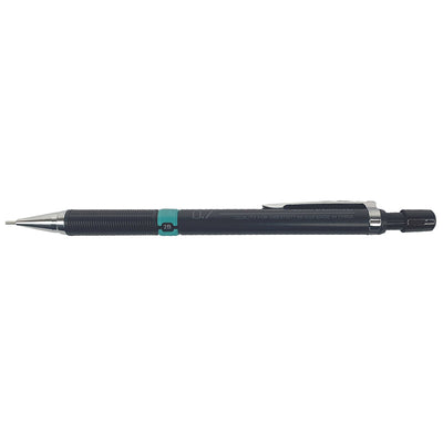 Creion mecanic 0.7mm, accesorii metalice, grip, radiera No.2028