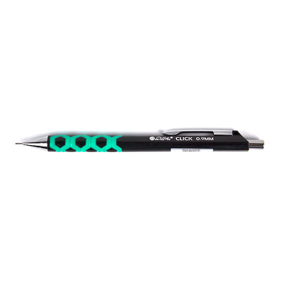 Creion mecanic 0.9mm, tuecoaz, accesorii metalice, rubber grip si radiera incorporata Willgo